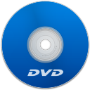 DVD Blue Icon 128x128 png